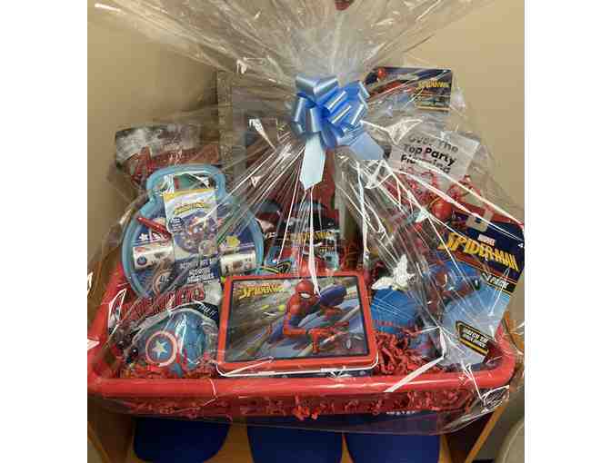 Super Hero Birthday Party and Basket from Over the Top Party Planning