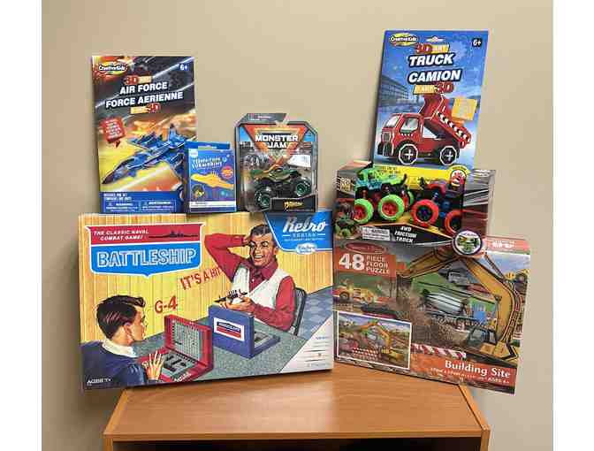 All About Vehicles Fun Basket