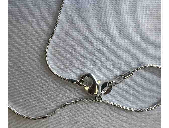 Aztec Arrowhead Pendant on Sterling Necklace