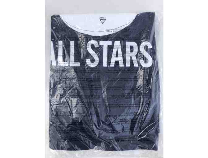 UNDEFEATED U.N.D ALL STARS Short Sleeve T, Navy, Size Medium