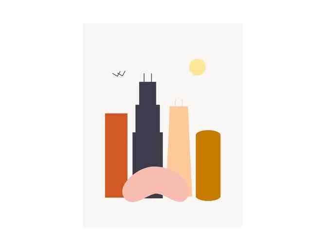 Neighborly - Chicago Skyline Print & $25 Gift Card