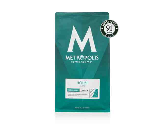 Metropolis Coffee Company - (2) Bags of Whole Bean House Blend Coffee