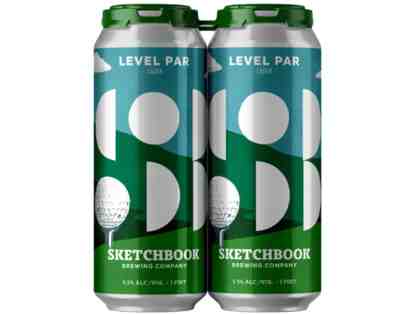 Sketchbook Brewing Company - 4-Pack of Level Par