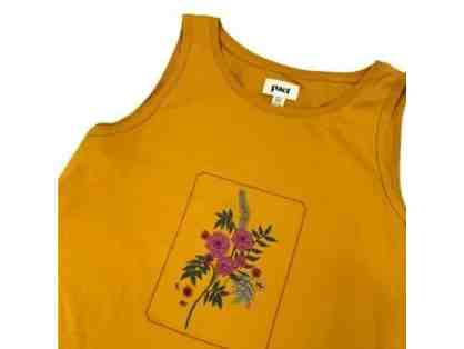 PACT Womens Softspun High Neck Tank Size Large