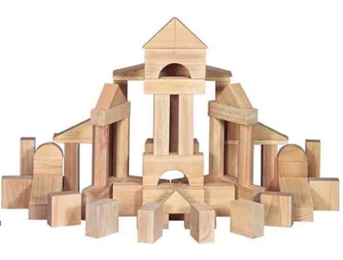 Melissa & Doug Building Blocks and 'Dreaming Up: A Celebration of Building' Book