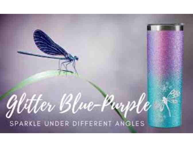 Onebttl Dragonfly Skinny Glitter Tumbler - Photo 1