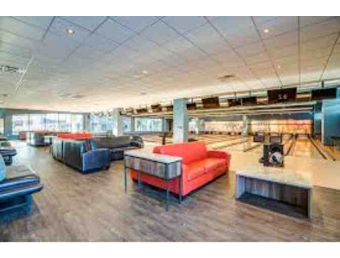 Pinstripes - 2 Hours of Bowling and Dinner for 4 People