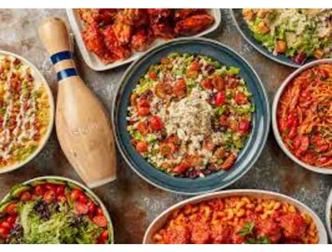 Pinstripes - 2 Hours of Bowling and Dinner for 4 People