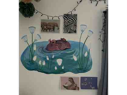 Helen Hunter Art - Painted 2' x 2' Wall or Furniture Mural