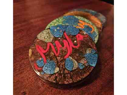 Custom Made Resin Coasters