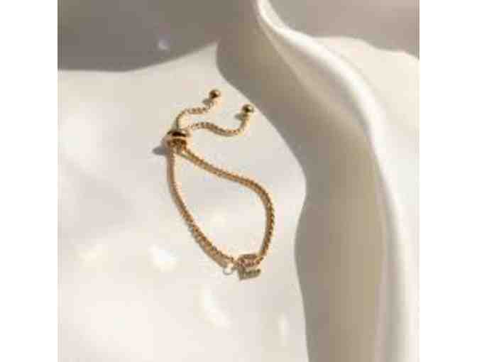 MASHALLAH - Set of Monogramed Jewelry: Earrings, Bracelet and Necklace