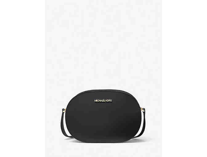 Michael Kors Jet Set Travel Medium Saffiano Leather Crossbody Bag