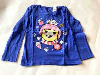 Children's Place Winter Long-Sleeved T-Shirt, Size XS/TP