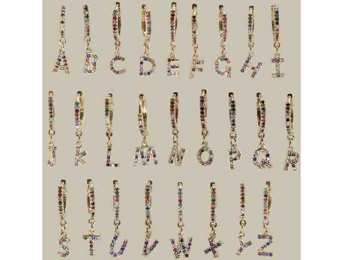 MASHALLAH - Set of Monogramed Jewelry: Earrings, Bracelet and Necklace