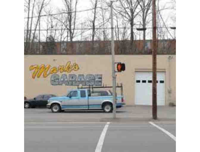 Mark's Garage - Car Wash Supplies  + Oil Change Certificate