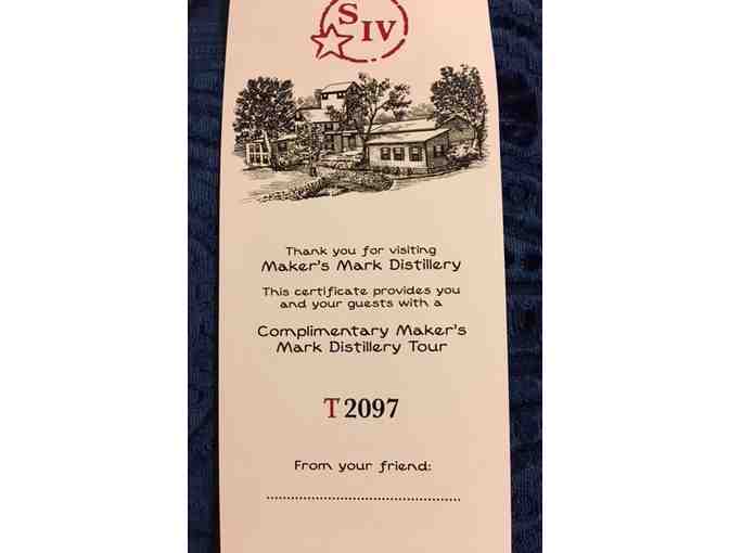 Maker's Mark - 4 Tour Tickets