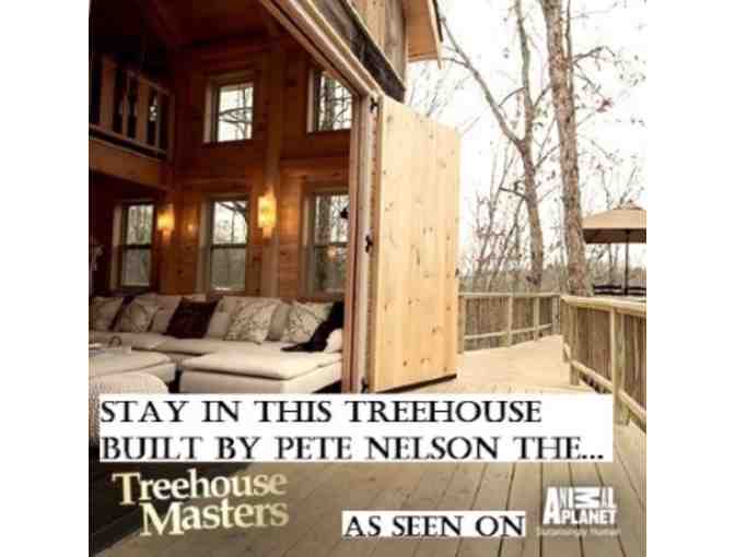 One night stay - TreeHOUSE built by PETE NELSON the TREEHOUSE Master! -Germantown, KY