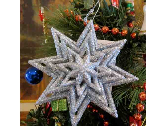 Set of 3 star ornaments