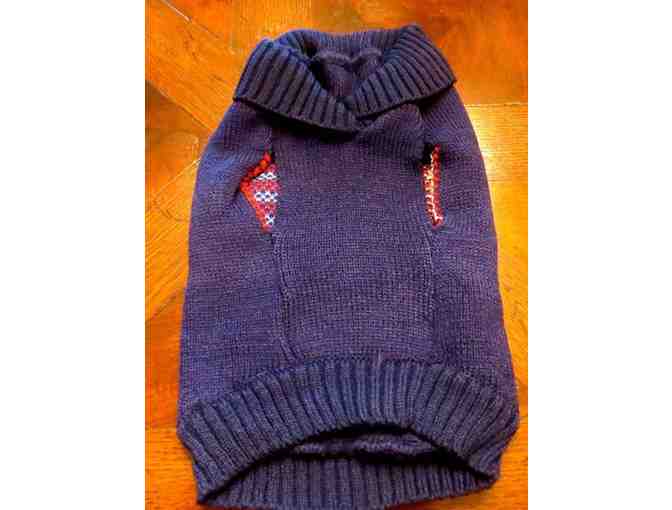 Navy American Flag Sweater