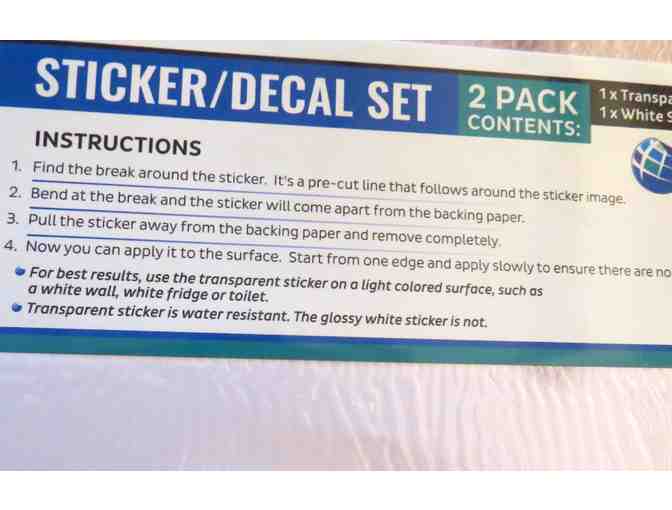 2 Pack of Adorable Chihuahua Decals