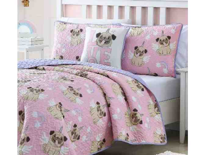 Pug Unicorn four piece set - Full