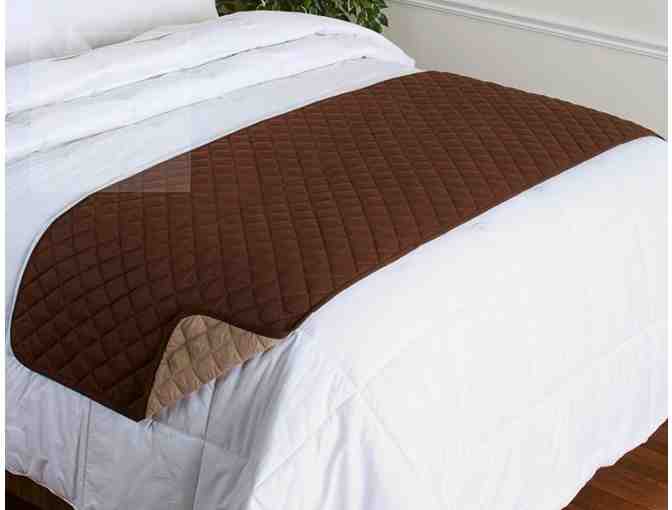 Reversible Quilted Pet Shield for Bed