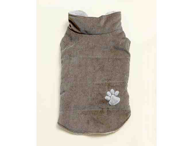 Grey Corduroy Pet Jacket - Small