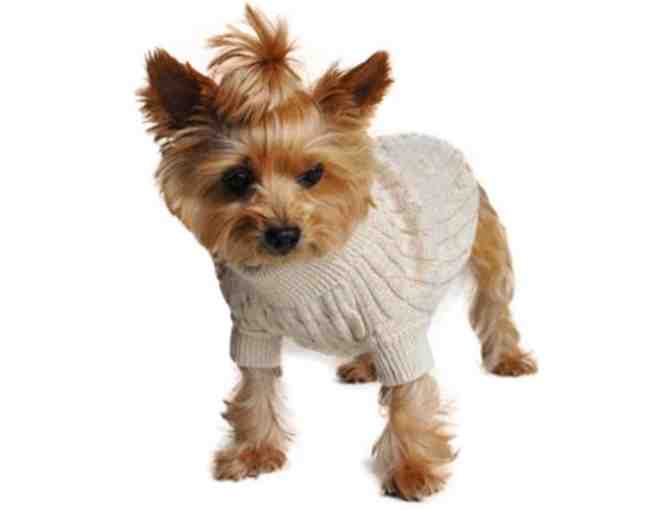 Cable Knit Sweater - size Large