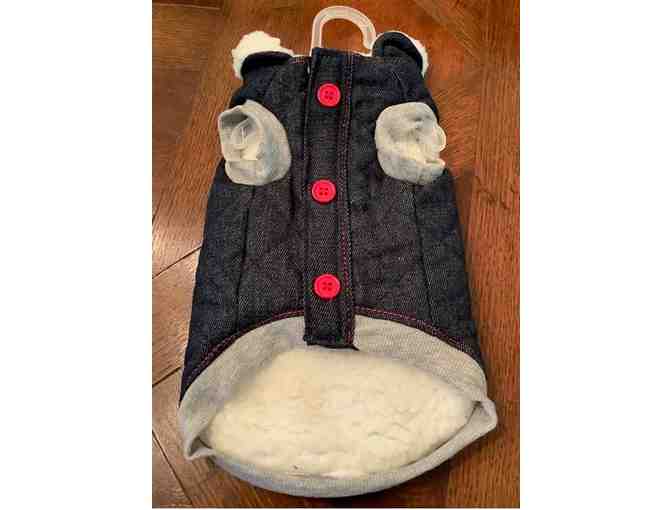 Ellen Degeneres Blue Denim Jacket for your Dog size S