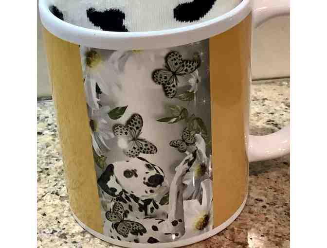 Dalmatian lover socks and mug