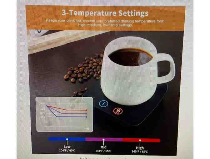 Mug Warmer with Three Temperature Settings - Photo 1