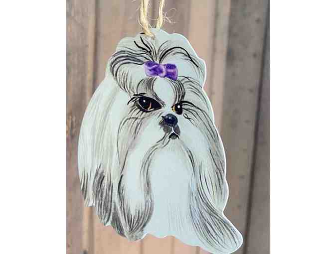 Metal Shih-Tzu Ornament/Hanger - Photo 1