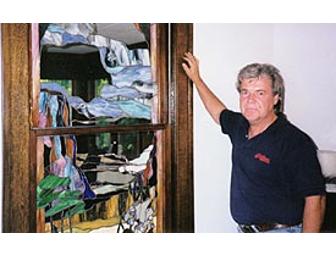 Custom Art Glass Installation