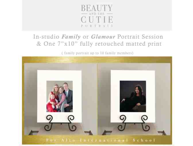 BEAUTY and the CUTIE Portrait Session