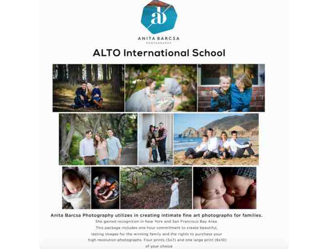 Anita Barcsa Photography session (45 min + 1 print)