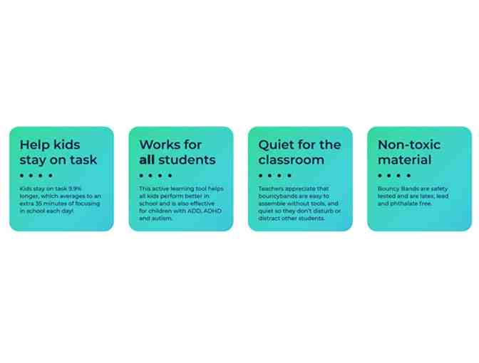 Boost focus with these foot bands for chairs