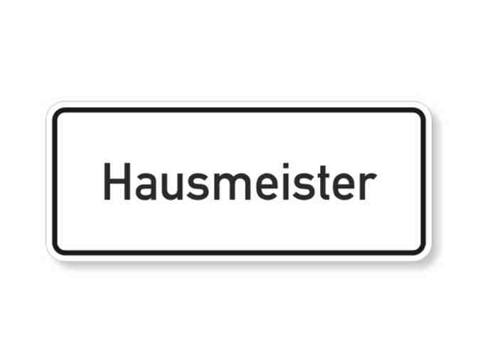 Be HAUSMEISTER for a day !