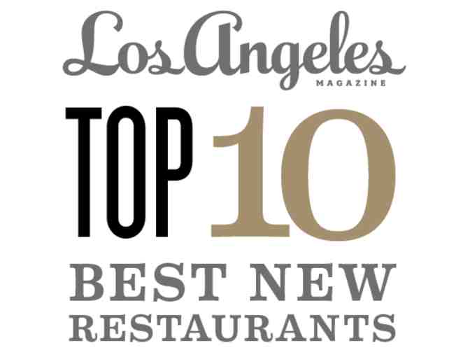 Los Angeles Magazine Culinary Event ticket pack