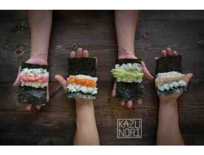 LA Foodie package: Sugarfish, Uovo Pasta, HiHo Cheeseburger, Kazunori