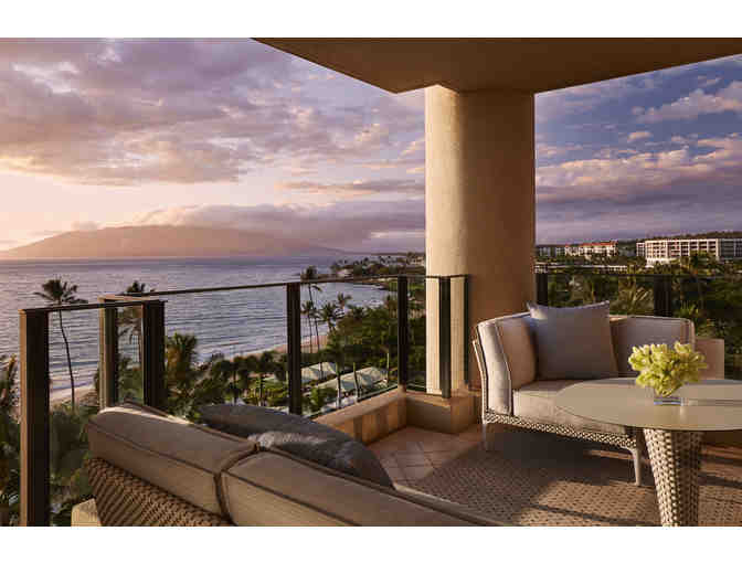 4 nights in an ocean view prime executive suite at Four Seasons Maui at Wailea