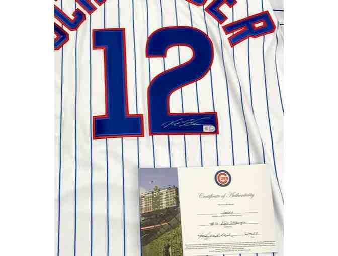 Autographed Kyle Schwarber Cubs Jersey