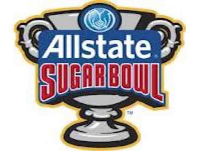 Two Allstate Sugar Bowl Loge Sideline Tickets + Two VIP Pregame Party Passes - Photo 1