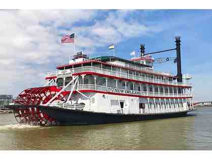 Enjoy a Cruise with Dinner for 2 on the Steamboat Natchez!