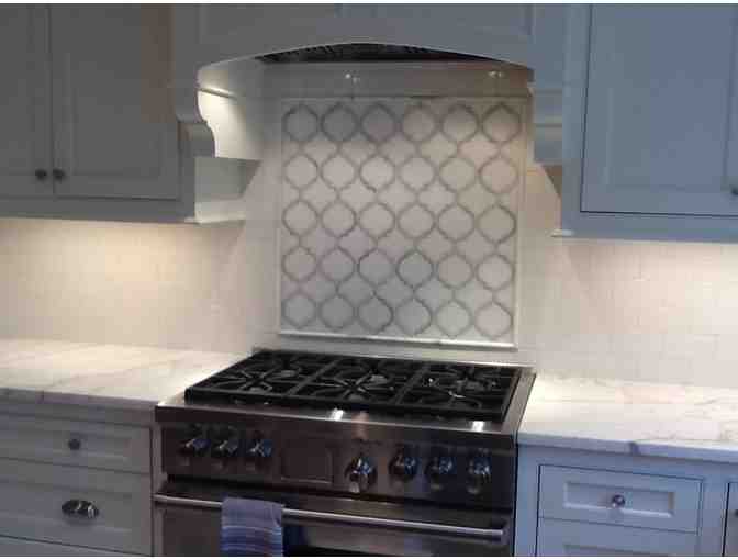 Custom backsplash for your kitchen from Distinctive Tile & Stoneworks