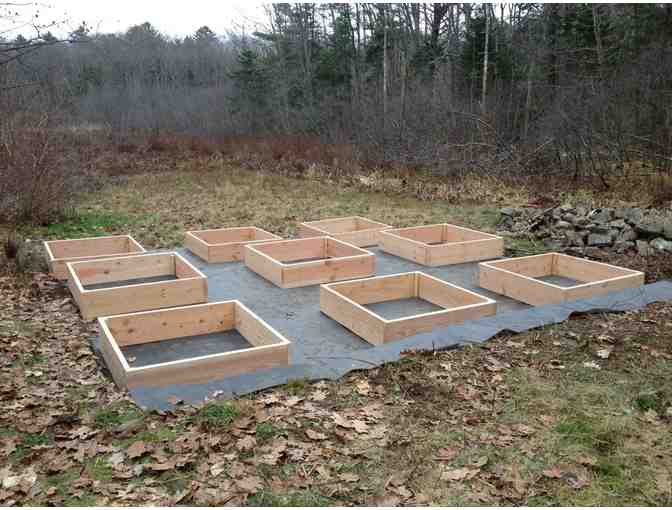 Raised Garden Bed donated by Ambidextrous Landscaping