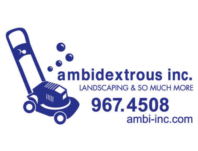 Raised Garden Bed donated by Ambidextrous Landscaping