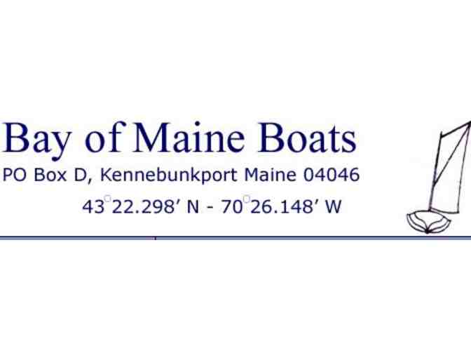 Shaw & Tenney flat blade oars donated by Bay of Maine Boats