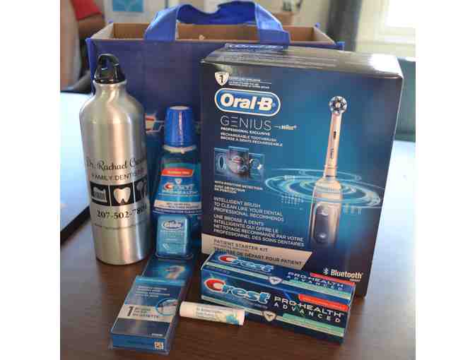 Electric toothbrush and dentistry kit from Rachael Creisher Family Dentistry