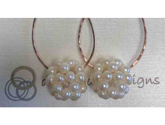 Mini Pearl Earrings from the Hut