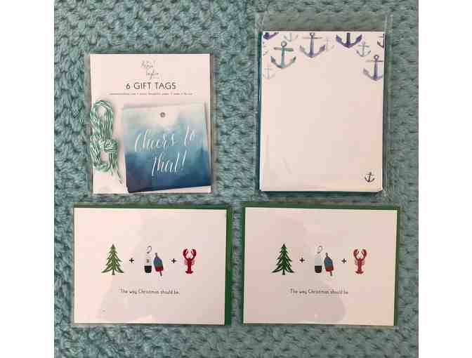 Beautiful, custom Maine themed stationery items from Annie Taylor Design